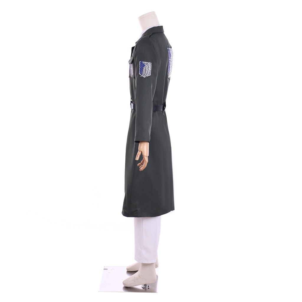 Anime Attack On Titan Eren Levi Cosplay Costume