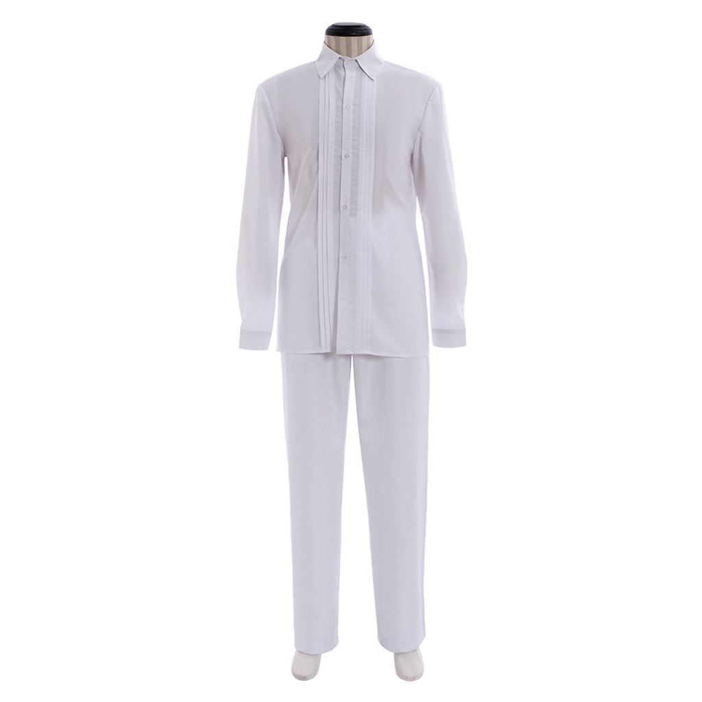 Tuxedo Mask Mamoru Chiba Wedding Dress White Cosplay Costume