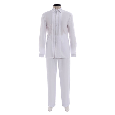 Tuxedo Mask Mamoru Chiba Wedding Dress White Cosplay Costume