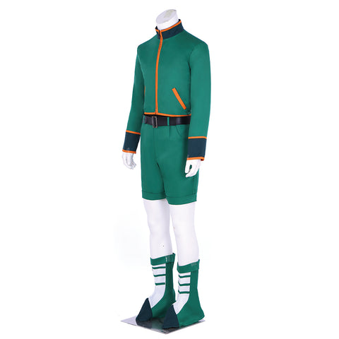 Hunter x Hunter Gon Freecss Cosplay Costume Green Suit Outfit