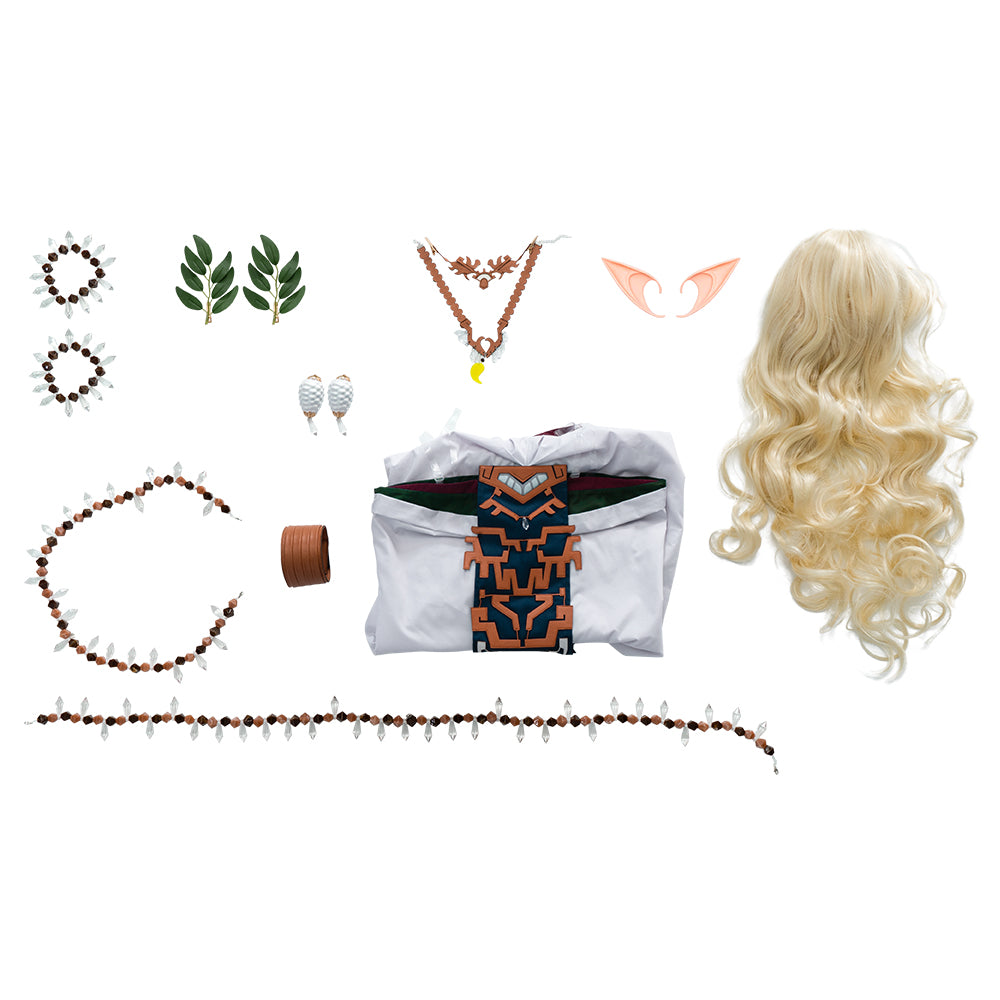 Queen Sonia Cosplay Costume from The Legend of Zelda: Tears of the Kingdom - Animated Game Outfit