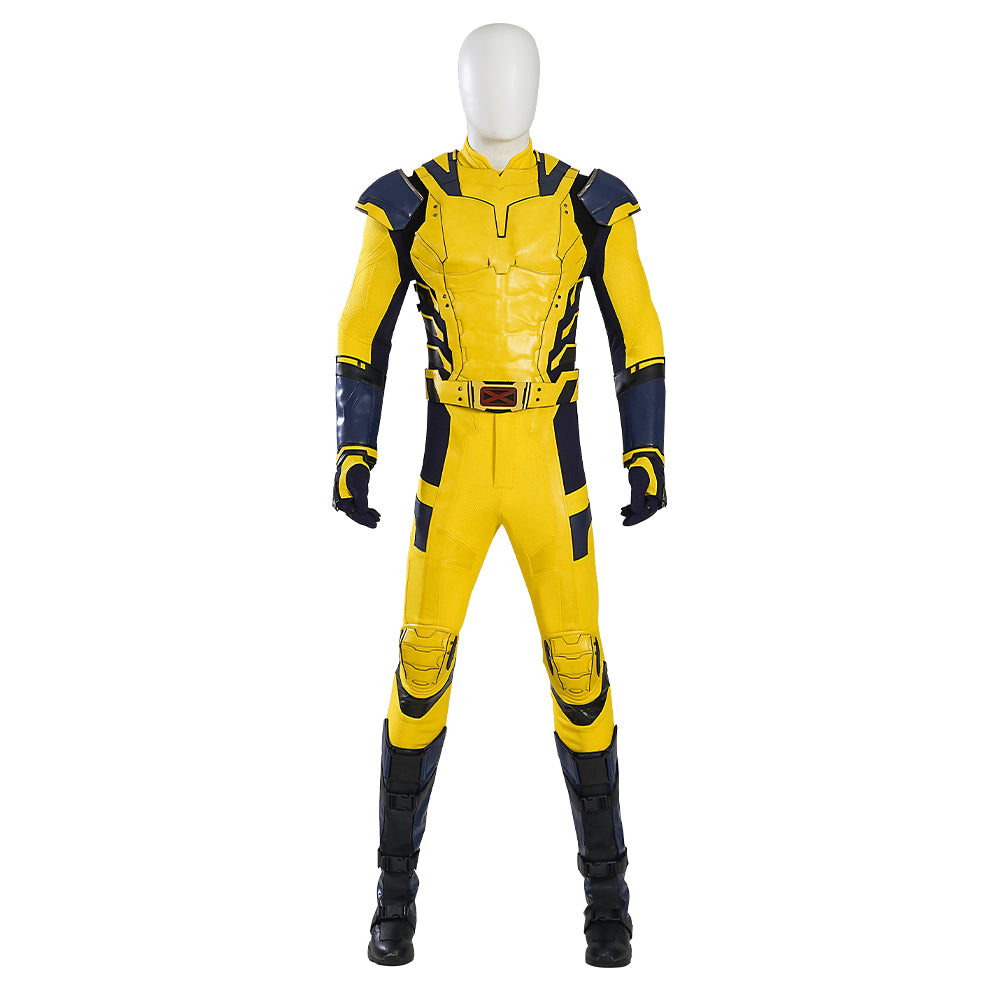 Deadpool & Wolverine Halloween Cosplay Logan Howlett Optimized Version Costume Set