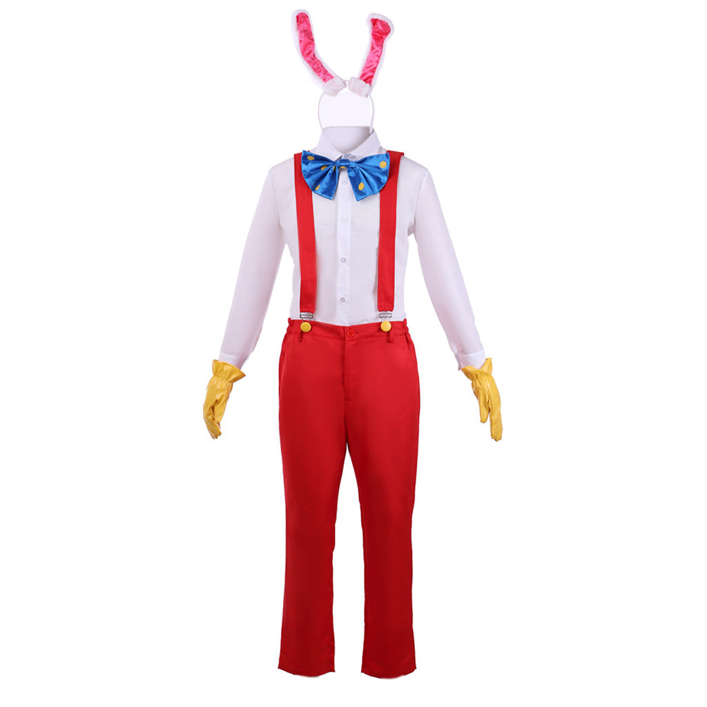 Roger Rabbit Cosplay Costume Adult - Funny Cartoon Rabbit Outfit