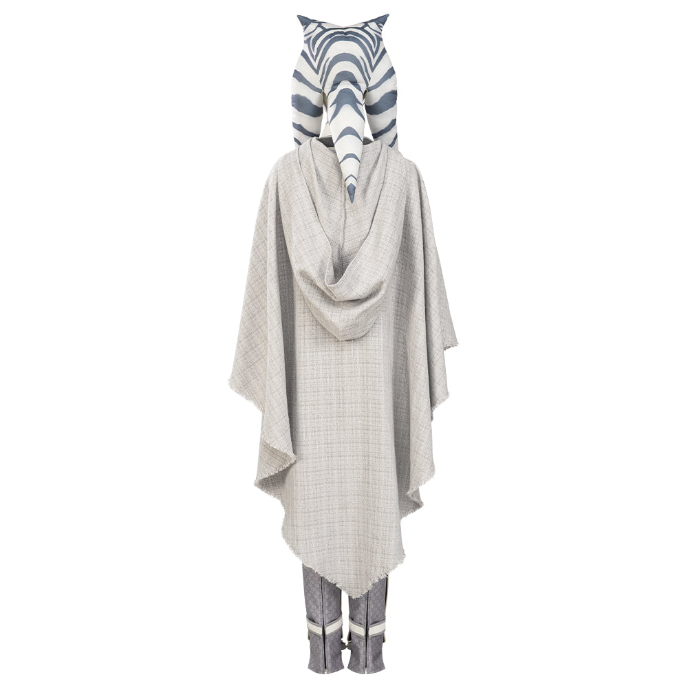 Ahsoka Tano White Cosplay Costume from Star Wars: Ahsoka