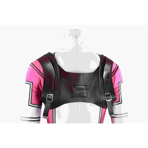 Gwenpool Cosplay Costume Comic Gwen Poole Halloween Suit for Women and Men