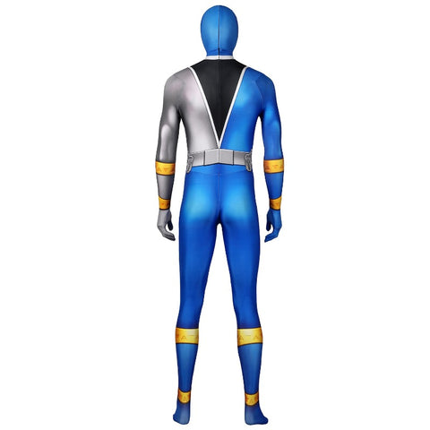 KISHIRYU SENTAI RYUSOULGER Blue Soldier Cosplay Bodysuit Zentai Costume