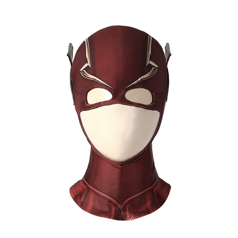 The Flash Barry Allen Halloween Cosplay Costume Superhero 3D Print Jumpsuit Mask