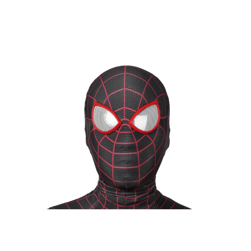 Spiderman PS5 Miles Morales Kids Jumpsuit Cosplay Costume