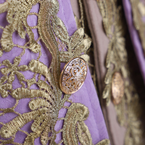 Purple 18th Century Rococo Men's Costume - Marie Antoinette Inspired | Coscomos Medieval Series