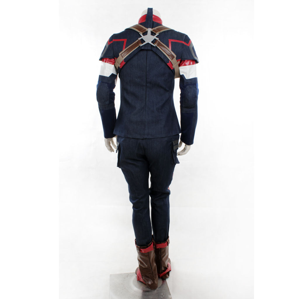 Captain America Cosplay Costume New