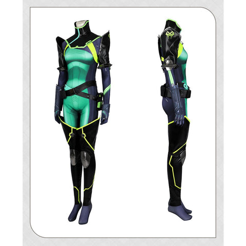 Viper Cosplay Costume from Valorant Full Set Game Role-Play Suit for Fans and Gamers