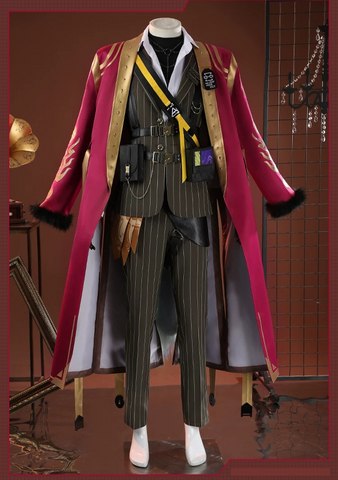 Arknights Belone Cosplay Costume, Male Full Character Outfit