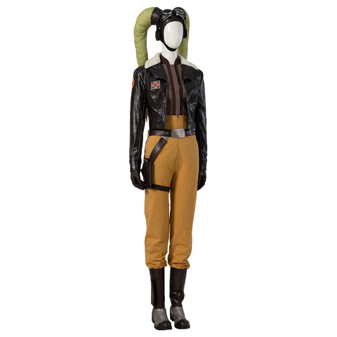 Ahsoka Star Wars Spin-Off Original Series Hera Syndulla Cosplay Costume Set