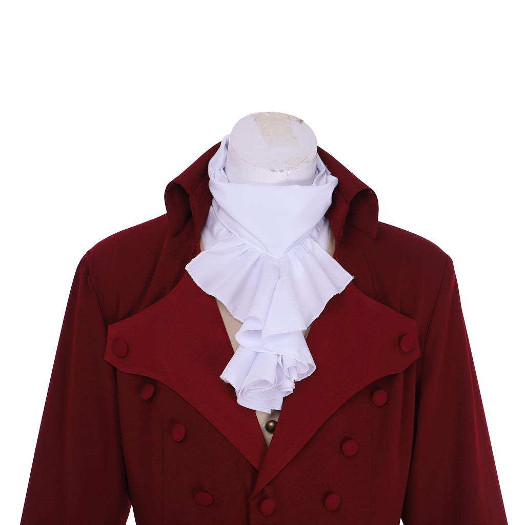 Hamilton Aaron Burr Cosplay Costume - Colonial Aristocrat Suit | Coscomos Men Medieval Series