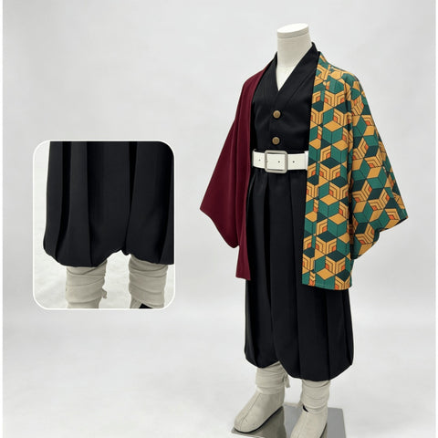 Demon Slayer Tomioka Giyuu Kids Cosplay Costume