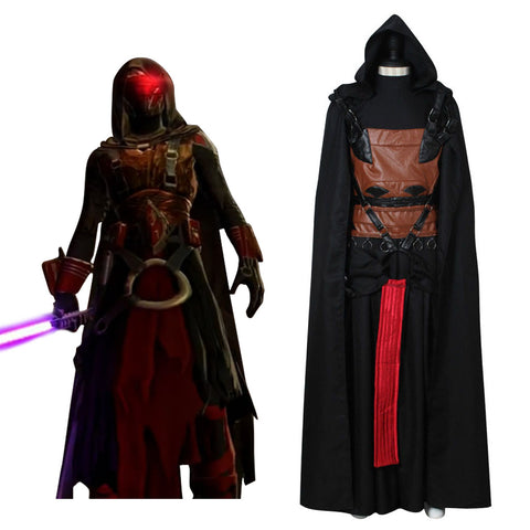 Adult Men's Darth Revan Costume - Custom Made Halloween Carnival Outfit