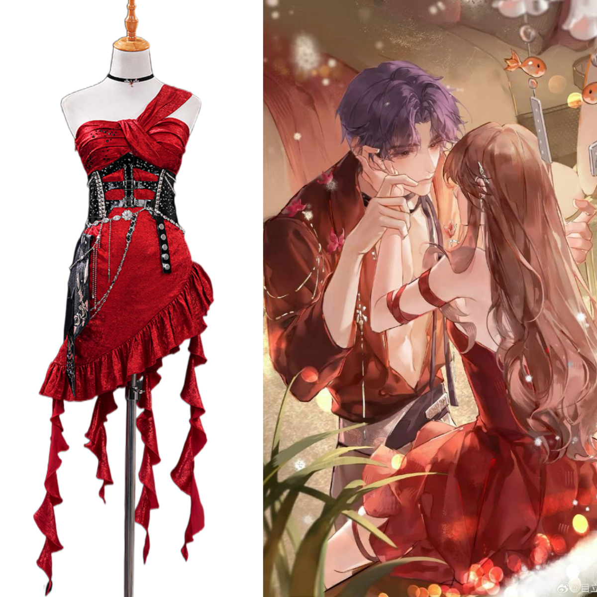 Love and Deepspace - "Midnight Waltz" Full Set Complete Official Cosplay Costume