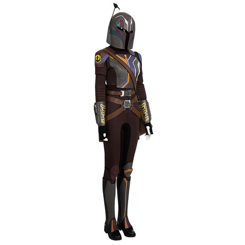 Star Wars Ahsoka Sabine Wren Cosplay Costume – Authentic & Detailed Costume for Fans