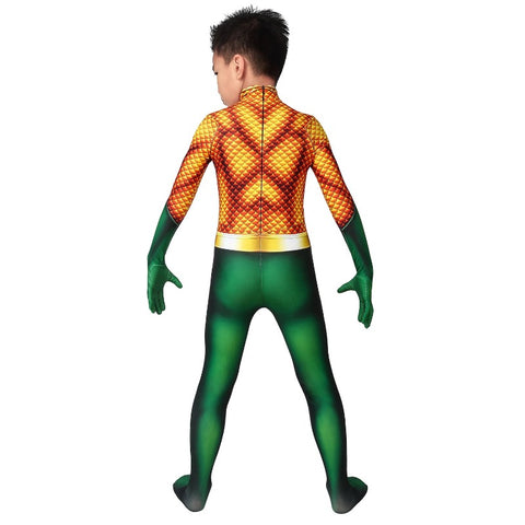 Kids Aquaman Arthur Curry Cosplay Costume