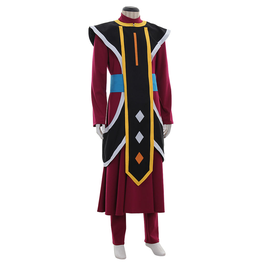 Anime Dragon Ball Super Whis Cosplay Costume