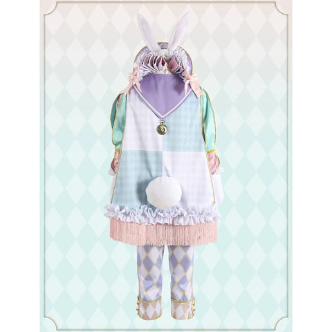 Twisted Wonderland Epel Felmier White Rabbit Festival Cosplay Costume