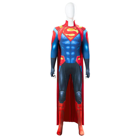 Comics The New 52 Superman Halloween Cosplay Superman Battle Suit Costume Full Set