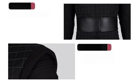 Star Wars: The Rise of Skywalker Kylo Ren Cosplay Costume – Adult Black Series Deluxe Outfit