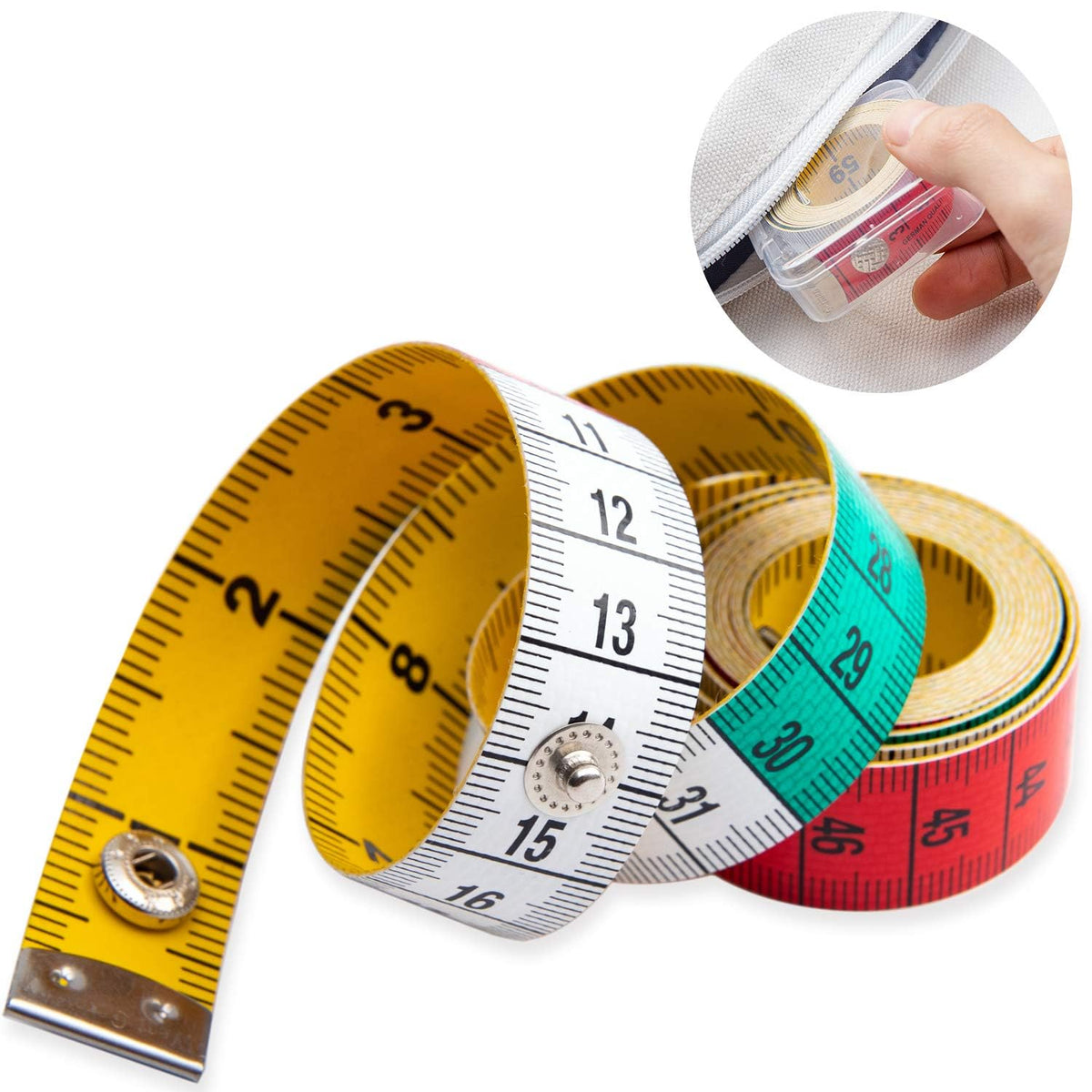 60 Inch / 150cm Soft Body Measuring Tape for Sewing Tailor Craft - Coscosmos