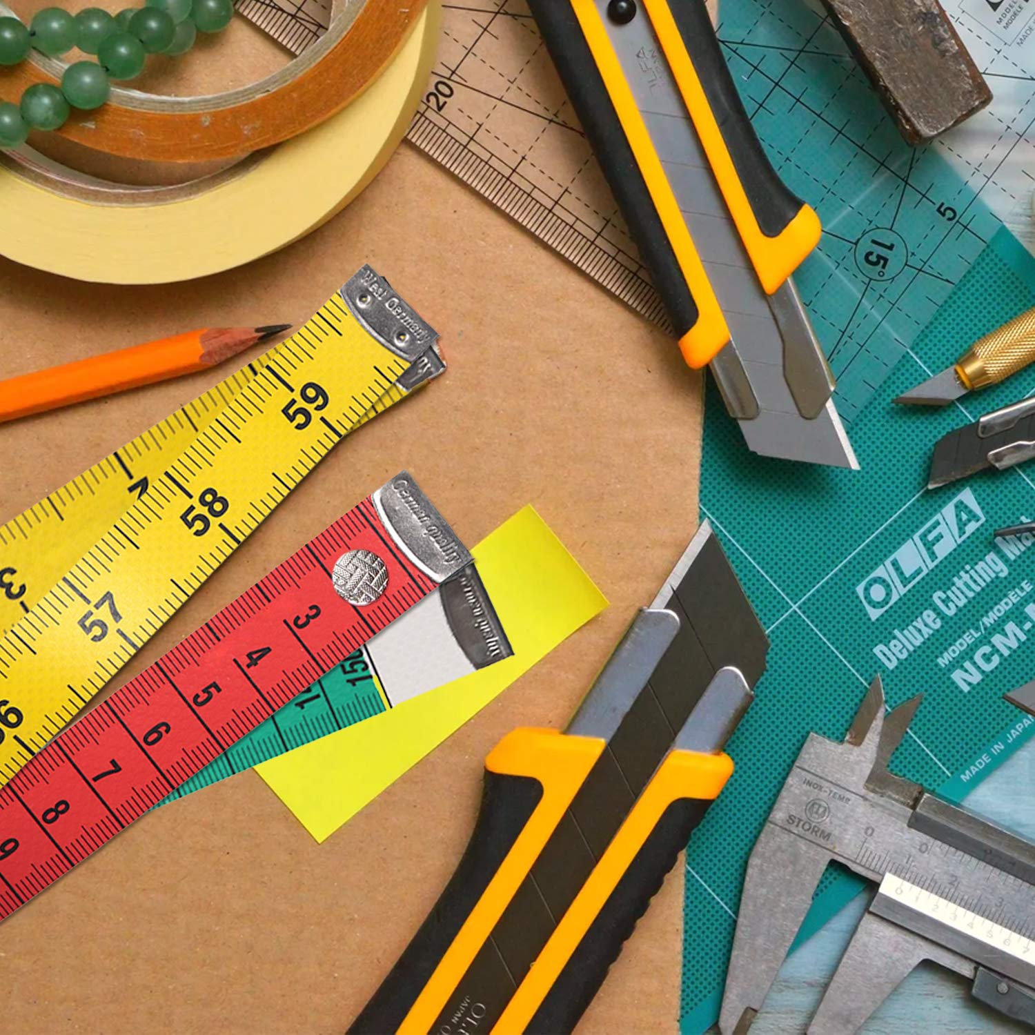 60 Inch / 150cm Soft Body Measuring Tape for Sewing Tailor Craft - Coscosmos