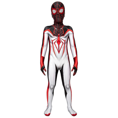 Spider-Man Miles Morales T.R.A.C.K. Suit Kids Jumpsuit Cosplay Costume