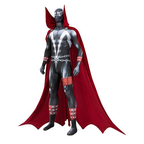 Spawn Halloween Cosplay Al Simmons Bodysuit Costume Set