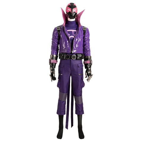 Across The Spider Verse The Prowler Miles Cosplay Costume - Purple Spider-Man Outfit