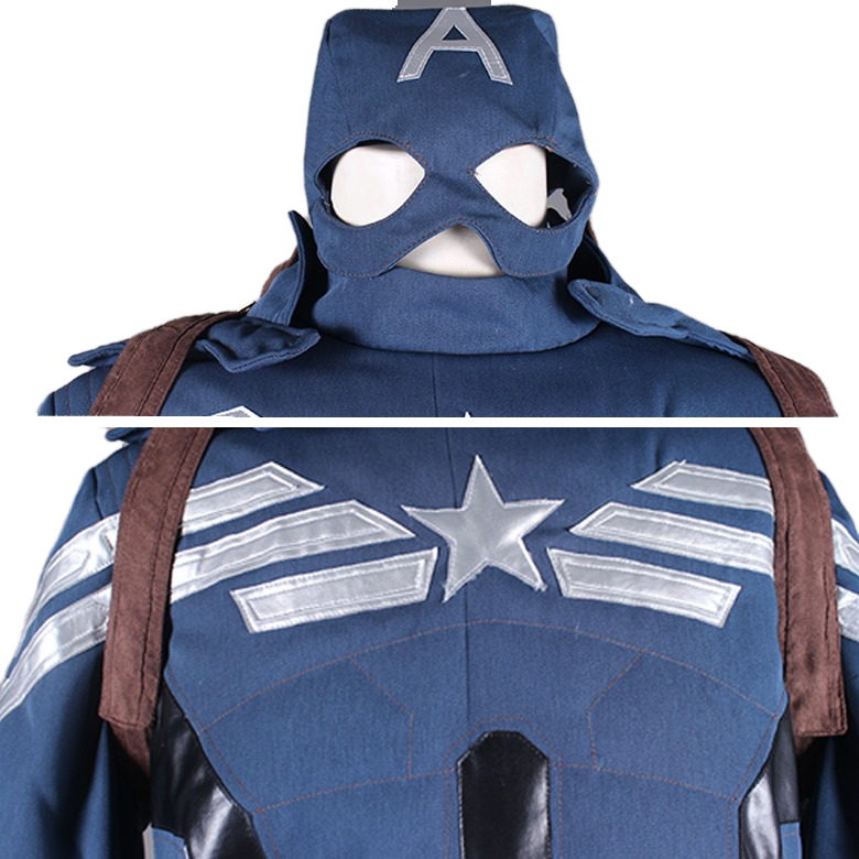 Captain America Cosplay Costume New