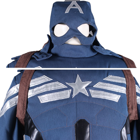 Captain America Cosplay Costume New