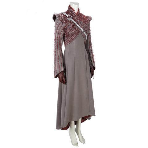Game of Thrones Season 8 Daenerys Targaryen Mother of Dragons Cosplay Costume