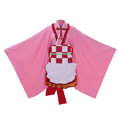 Demon Slayer Kanroji Mitsuri Cosplay Costume - Japanese Kimono Lolita Dress