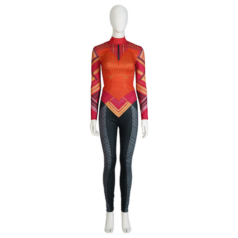 Okoye Cosplay Outfit from Black Panther: Wakanda Forever - Women's Battle Suit