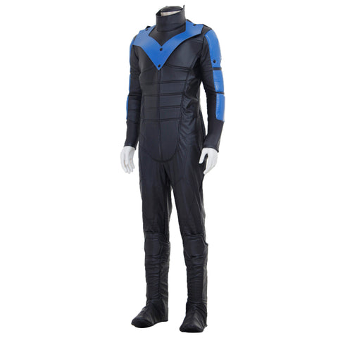 Nightwing Cosplay Men's Deluxe Halloween Costume - Superhero Bodysuit for Ultimate Fans