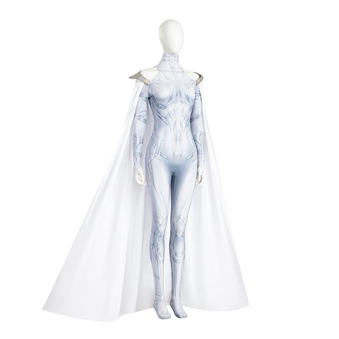 What If Season 2 Halloween Cosplay Hela White Magic Dress Bodysuit Costume Set