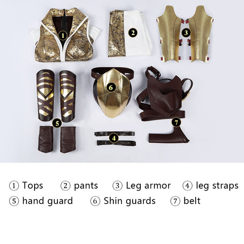 Masters of the Universe Revelation Teela Cosplay Costume