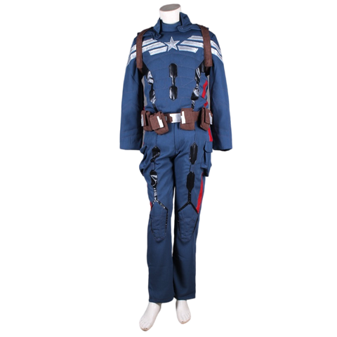 Captain America Cosplay Costume New