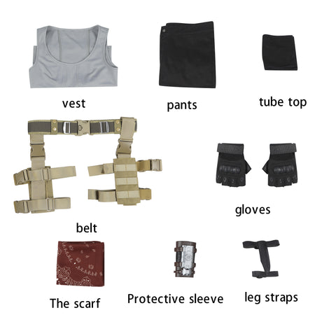 Tomb Raider Catalyst Lara Croft Full Set Cosplay Costume