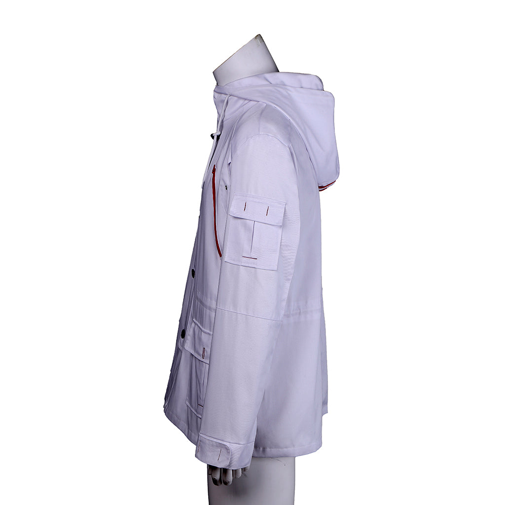 Kamen Rider Go Shijima White Jacket Coat Cosplay Costume - Authentic Anime Cosplay Outfit