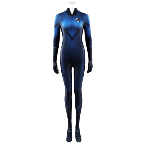Fantastic Four 2005 Invisible Woman Cosplay Costume