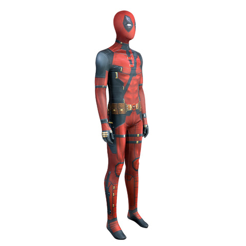 Deadpool 2 Wade Wilson Cosplay Costume Superhero Bodysuit for Adults