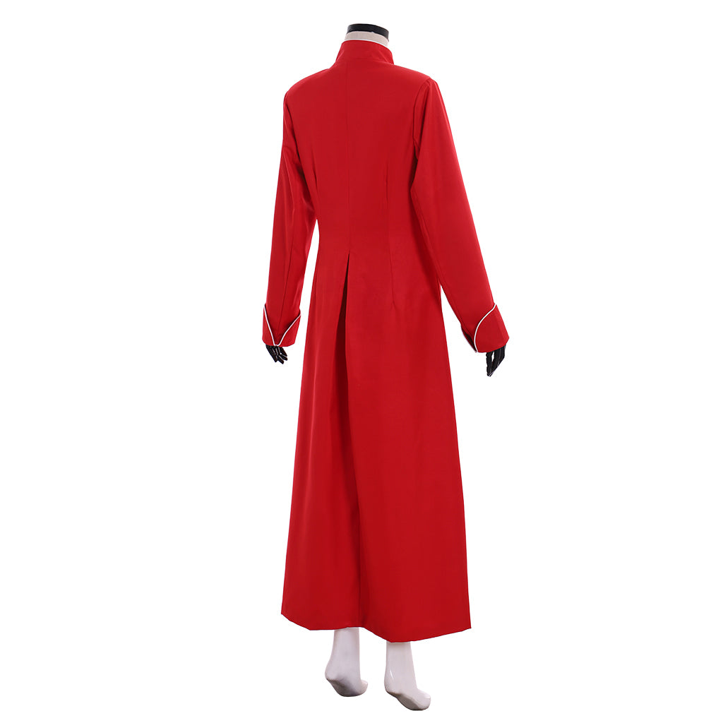 Custom Made Winchester Cathedral Choir Cassock Robe Costume for Adults – Elegant Design with Piped Cuffs and Collar L320