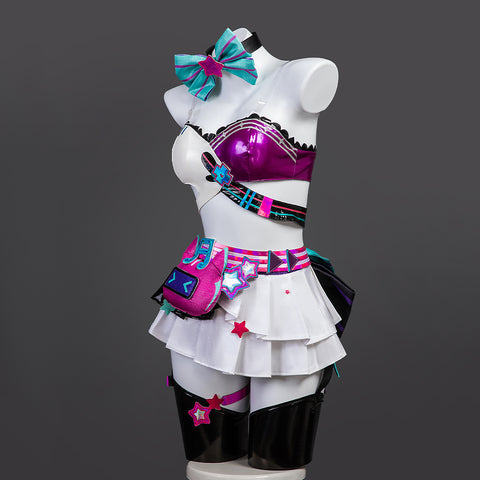 Muse Dash Miku Rin Len Uniform Cosplay Costume | Anime Plus Size Halloween Outfit