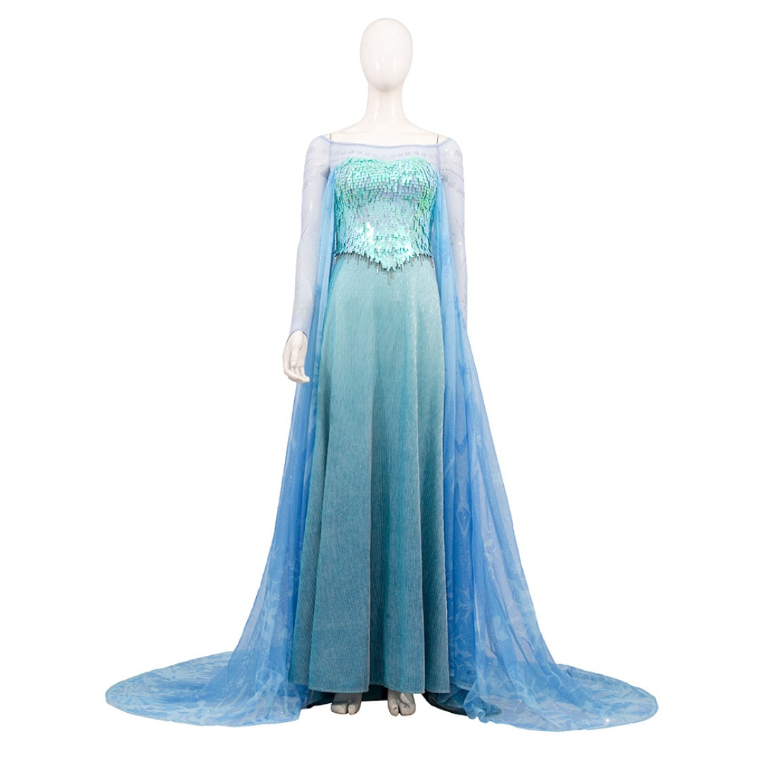 Frozen Elsa Upgrade Version Cosplay Costume