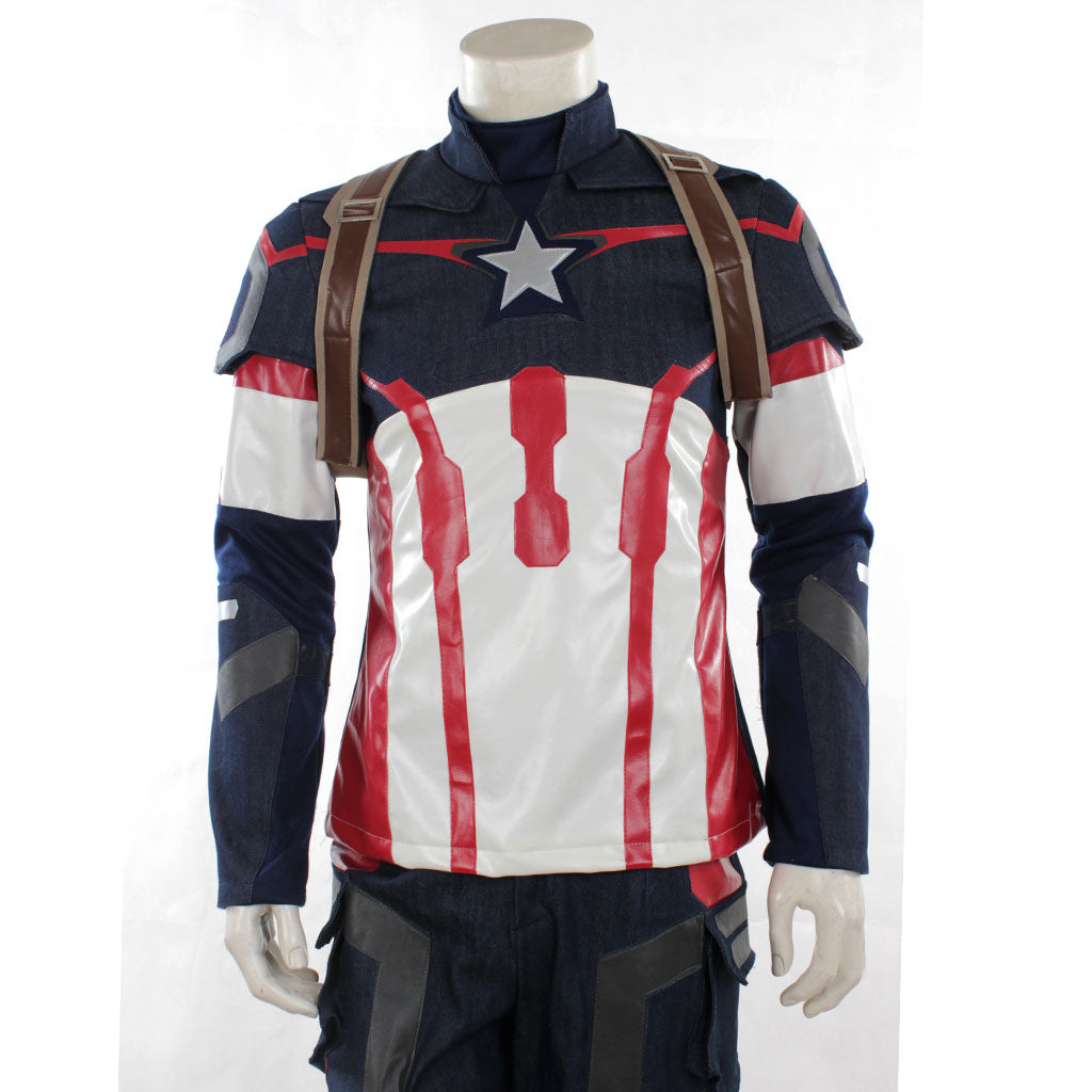 Captain America Cosplay Costume New