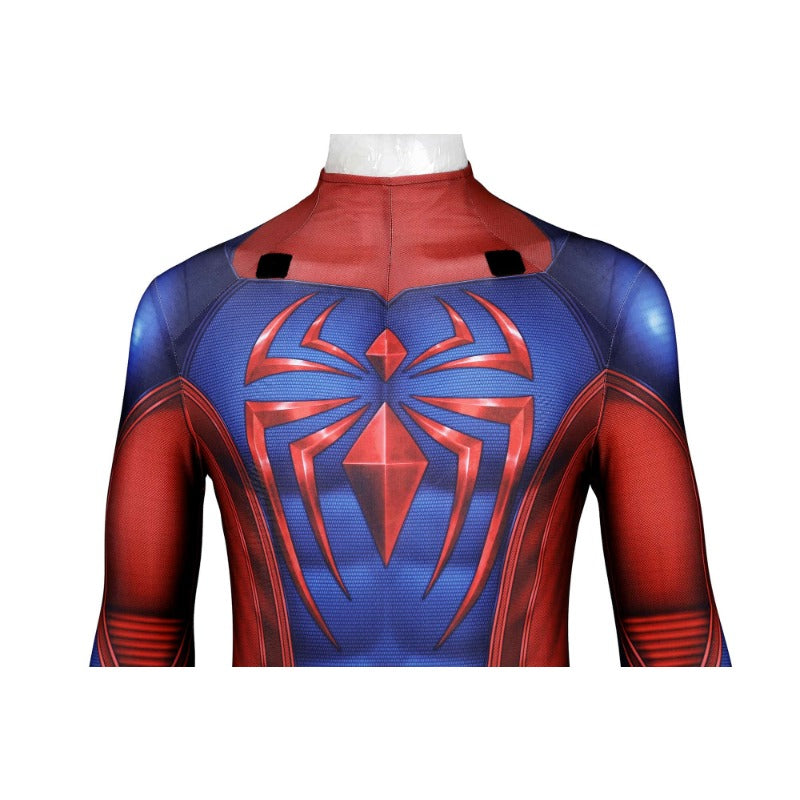 Marvel's Spider-Man 2 Peter Parker Scarlet III Suit Cosplay Bodysuit Jumpsuit